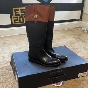 TOMMY HILFIGER RIDING BOOTS